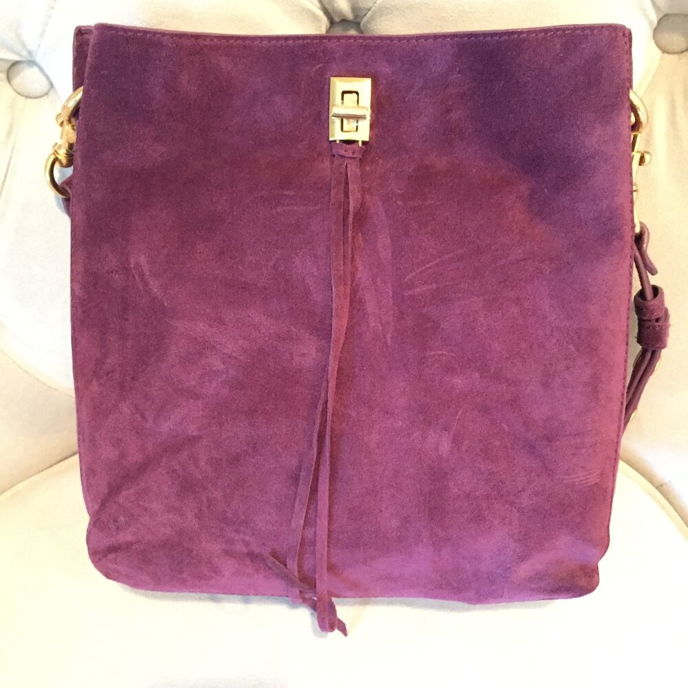 Rebecca Minkoff Large Suede Darren Handbag